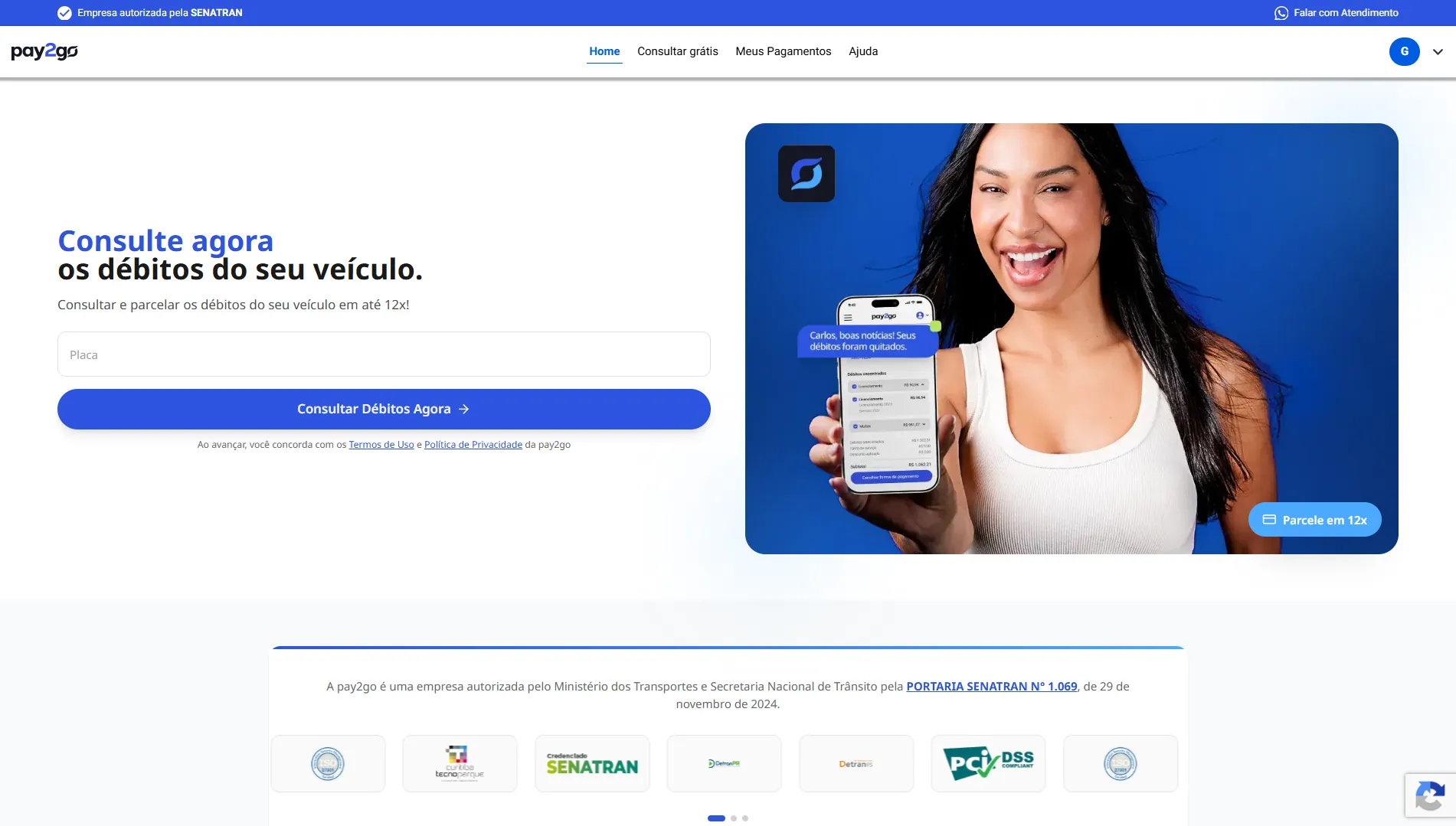 Dashboard Pay2go